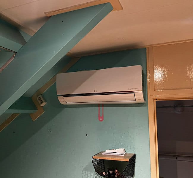 LG airconditioning binnenunit aan muur LG airconditioning binnenunit aan muur