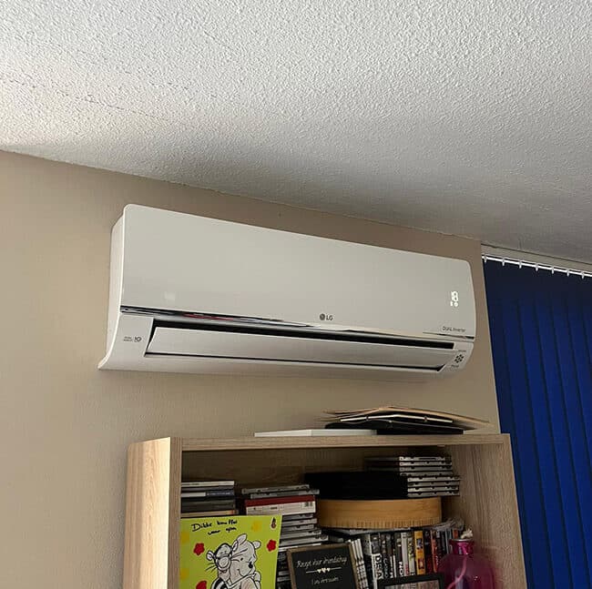 Lucht-lucht warmtepomp met koelmiddel Lucht-lucht warmtepomp met koelmiddel