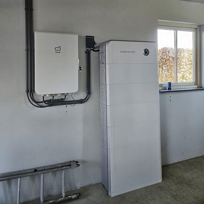 Energieopslag voor bedrijven slimme batterij