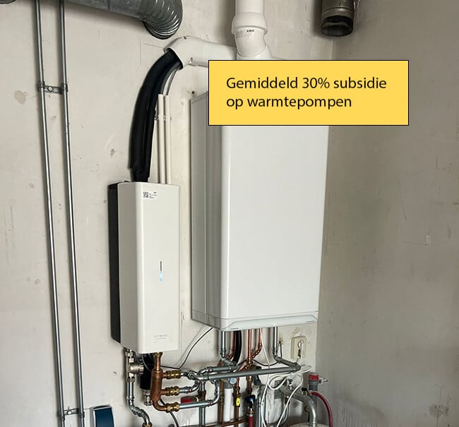 Subsidie op warmtepompen Subsidie op warmtepompen