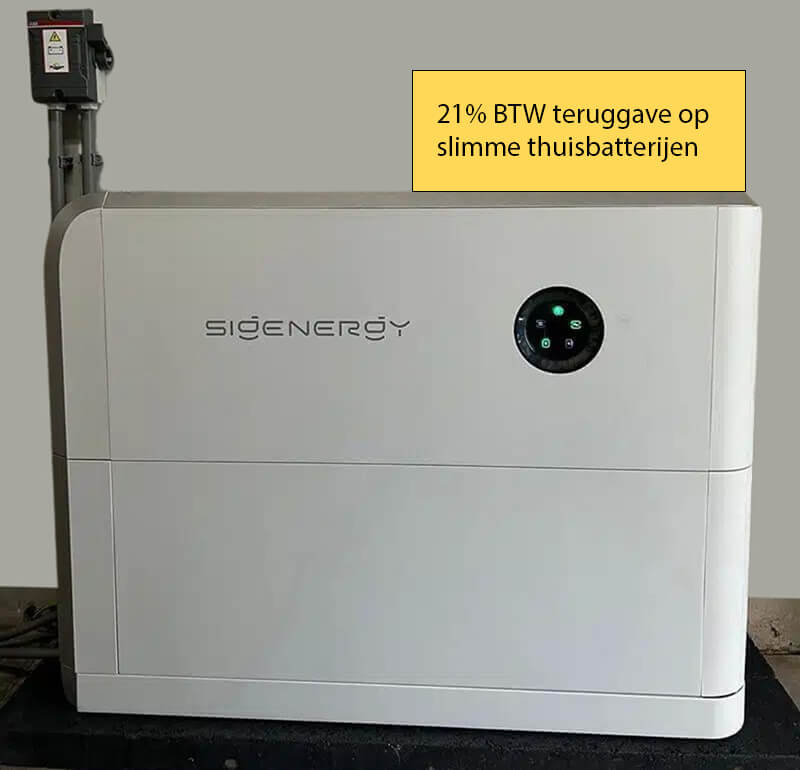 Subsidie slimme thuisbatterij Subsidie slimme thuisbatterij