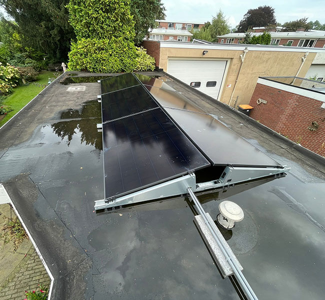 Woningwaarde verhogen met zonne-energie systeem op plat dak