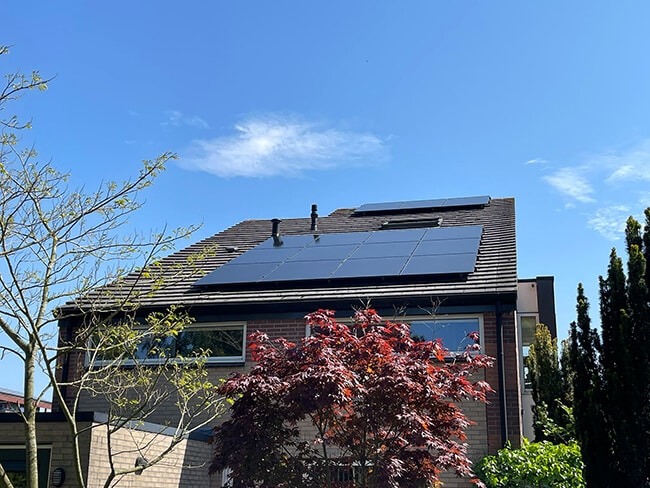 Duurzame woning wekt eigen duurzame energie op Duurzame woning wekt eigen duurzame energie op